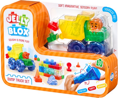 Goliath juguete de construcción - Jelly Blox Dump Truck Set bloques blandos