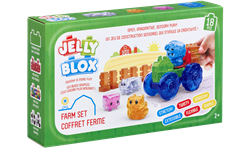 Goliath set de construcción Jelly Blox Farm Set bloques blandos juguete sensorial