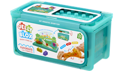 Goliath bloques de construcción Jelly Blox Playground Store & Play juguete colorido