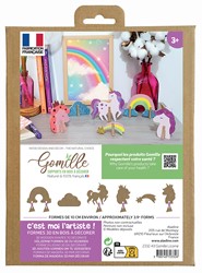 Gomille Gomille MDF Figuren Set Unicorn