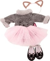 Götz Boutique, combi "Cat", staanpoppen 45-50 cm (Inhoud: 4-delig)