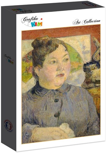 Grafika puzzle Paul Gauguin Madame Alexandre Kohler 1887-1888 12 piezas-2