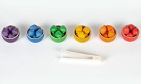 Grapat juguete de madera set de cuencos y bellotas - educativo-3