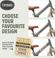Trybike loopfiets Steel vintage groen - tweewieler