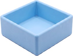 Grennn inserto cuadrado para bandeja sensorial azul pastel - juguete educativo