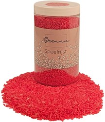 Grennn arroz sensorial para jugar juguete bordeaux 300 gramos
