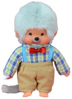 Monchhichi peluche abuelo muñeco 20cm juguete clásico colección