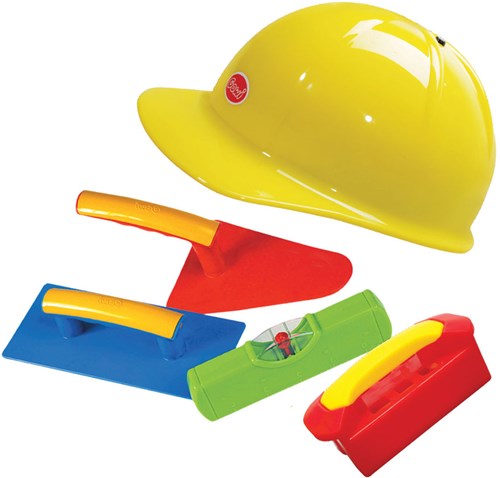 Gowi juguete Set de albañil - set de construcción para niños - playa y arena