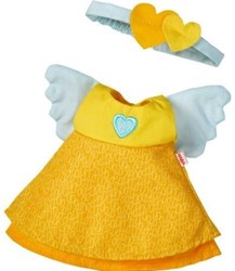Haba conjunto de ropa para muñeca ángel guardián 30 cm - outfit algodón amarillo