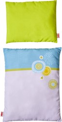 HABA Ropa de cama para muñecas Pradera de verano