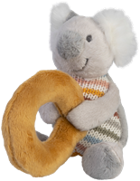 Happy Horse sonajero Koala McKensey - gris - juguete para bebé 12 cm