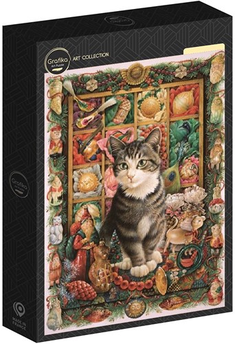 Grafika puzzle Harry and the Christmas Decorations - 1000 piezas temática navideña-2