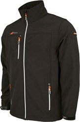 Grays chaqueta de hockey Radius Soft Shell negra 2XL chaqueta deportiva repelente al agua