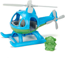 Green Toys Helicóptero Azul