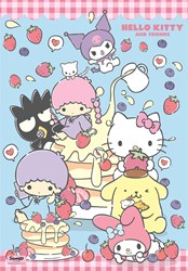 Clementoni puzzle 1000 piezas Hello Kitty compacto puzzle cartoon
