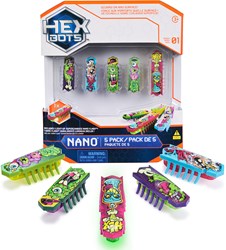 Hexbug juguete robot Nano - pack de 5 con Flash Nano y 4 Nano Bots