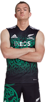 ADIDAS MAORI SINGLET HEREN ZWART /GROEN-2