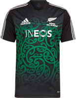 MAORI PERF TEE BLACK/TEAGRN