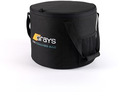 Grays bolsa de hockey Deluxe Ball Carrier negro naranja - bolsa deportiva espaciosa