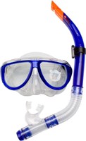 Gafas de buceo y tubos