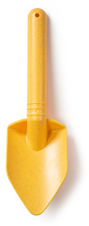 BigJigs eco pala de juguete - amarillo miel - juguete sostenible exterior