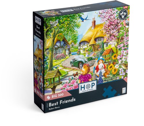 House of Puzzles rompecabezas Best Friends 500 piezas XL cartón-2