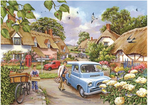 House of Puzzles rompecabezas Morning Fresh 500 piezas XL puzzle