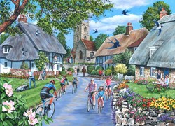House of Puzzles puzzle XL 500 piezas grandes Sunday Morning nostalgia