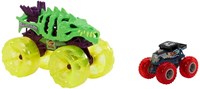 Hot Wheels set monster truck - pista arena smashers juguete-3