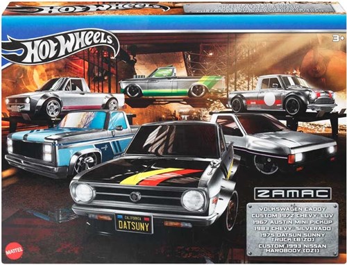 Mattel Hot Wheels Zamac set de coches de juguete - 6 unidades - coches de colección