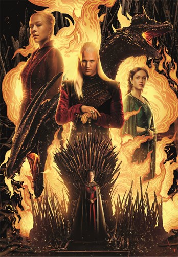 Clementoni puzzle House of the Dragons - 500 piezas - cine & series