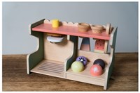 Dantoy heladería de madera set de juguete 12 piezas en caja-3