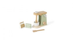 Dantoy batidora de madera para niños - set de 5 piezas en caja - juguete de cocina