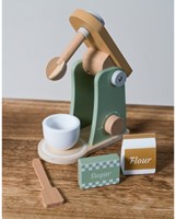 Dantoy batidora de madera para niños - set de 5 piezas en caja - juguete de cocina-3