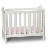 Micki cama de muñecas madera base ajustable rosa juguete