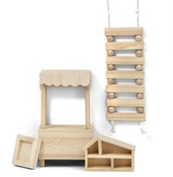 Lundby muebles de casa de muñecas de madera DIY - juguete creativo-2