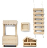 Lundby muebles de casa de muñecas de madera DIY - juguete creativo