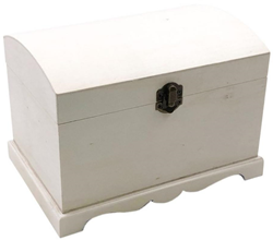 Hobbygroep cofre del tesoro de madera caja de juguetes 22x15x15 cm decoración