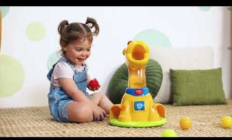 Bright Starts juguete interactivo de jirafa con bolas y música-3