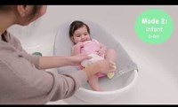 Bañera para bebé Ingenuity 4-en-1 Room to Soak Tub gris - bañera multifuncional-3