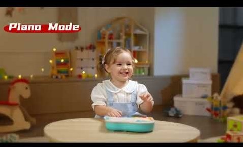 Hape Pixel Piano juguete musical interactivo para niños - teclado colorido-3