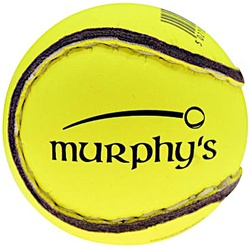 Murphy's pelota de hurling de competición fluo amarilla talla 4 - sliotar duradero