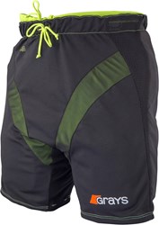 Grays overshort portero hockey negro amarillo fluo Large confort