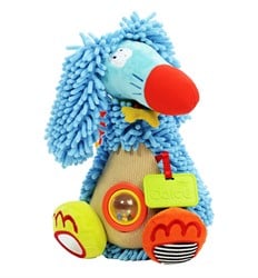 Dolce Toys Peluche de actividad clásico Afghan hound Alfonso - 32 cm