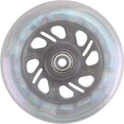 Micro ruedas LED patinete Glitter Pearl 120mm - extra visible