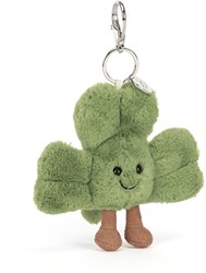 Llavero Jellycat Siofra Shamrock peluche accesorio de bolso 16cm