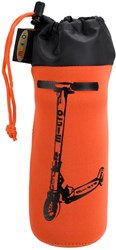 Micro portabotellas patinete 2 ruedas naranja - accesorio práctico