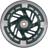 Micro rueda LED ECO 120mm - rueda para patinete con luces y rodamientos ABEC-9