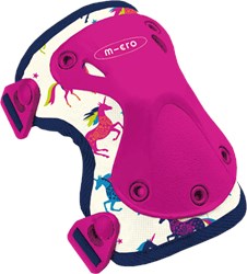 Micro rodilleras y coderas infantiles unicornio impermeables