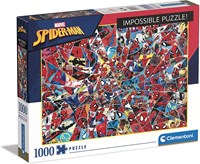 Clementoni puzzle Spider-Man 1000 piezas - Impossible Marvel rompecabezas-2